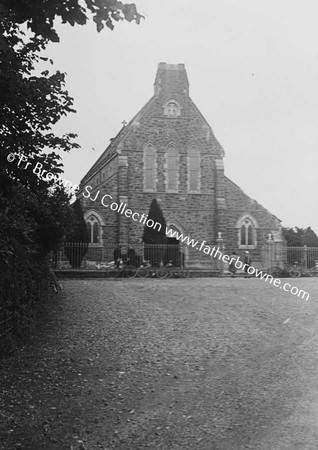 CHURCH DAMAGED BY LIGHTNING